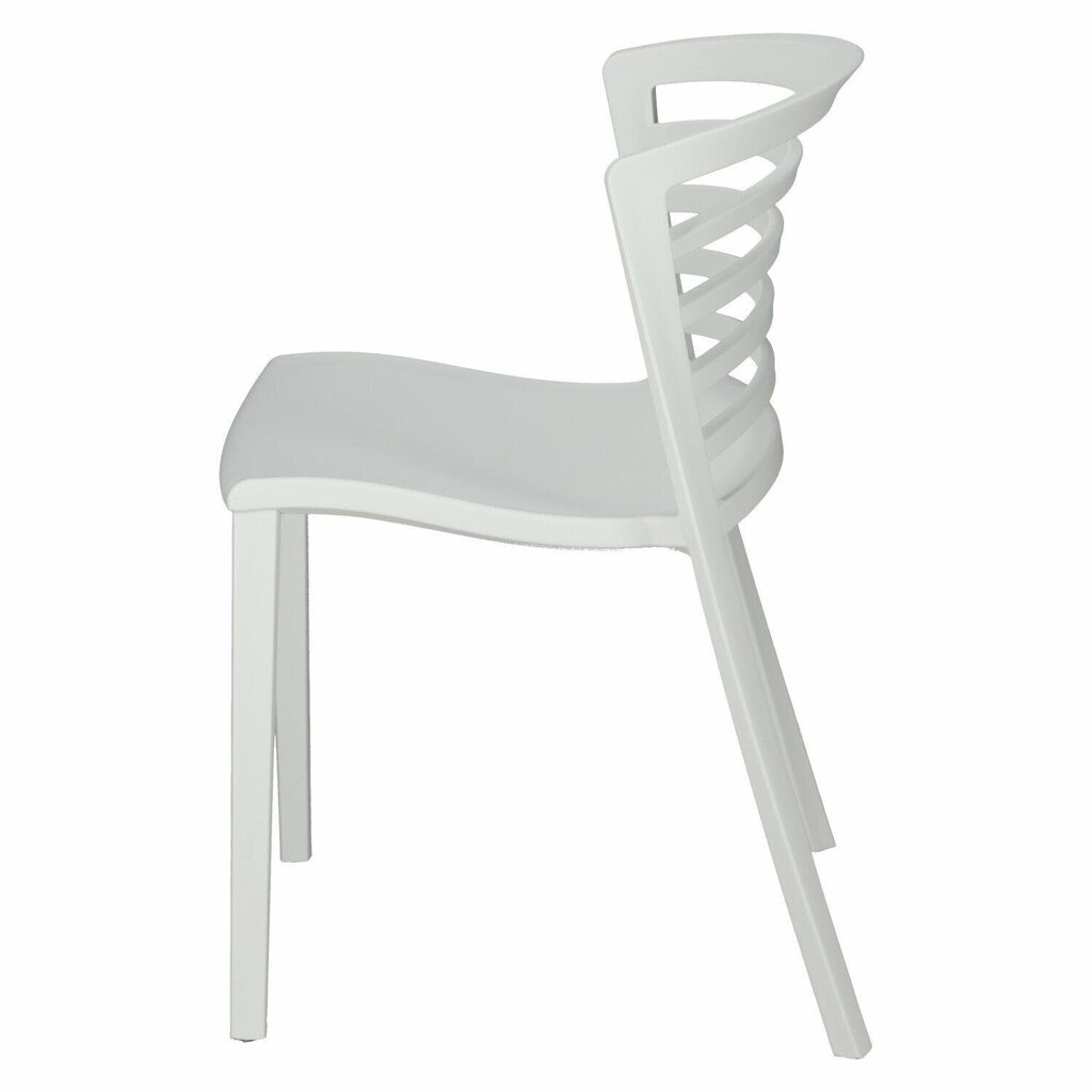 Muna tool valge plastikust цена и информация | Söögitoolid, baaritoolid | kaup24.ee