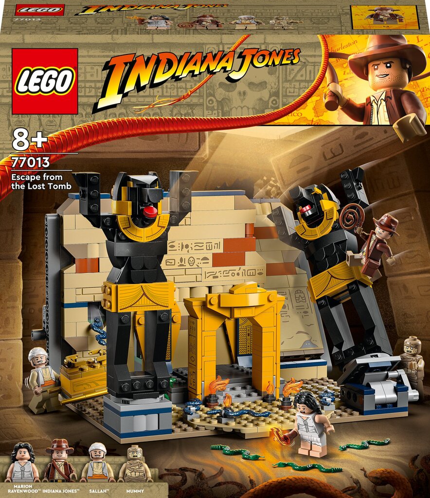 LEGO® Indiana Jones™ Escape from the Lost Tomb (77013), põgenemine kadunud haua eest hind ja info | Klotsid ja konstruktorid | kaup24.ee