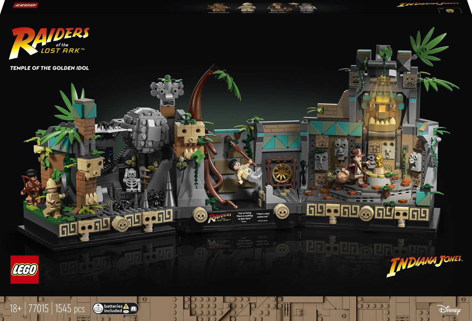 Храм Золотого Идола 77015 LEGO® Indiana Jones цена | kaup24.ee