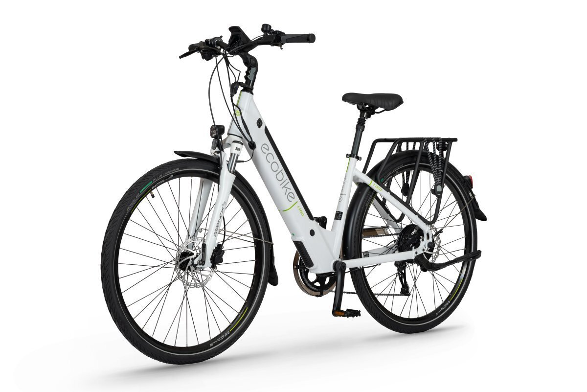 Elektrijalgratas Ecobike X-Cross 14,5 Ah Greenway, valge цена и информация | Elektrirattad | kaup24.ee