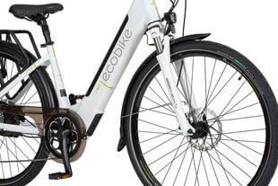 Elektrijalgratas Ecobike X-Cross 14,5 Ah Greenway, valge цена и информация | Электровелосипеды | kaup24.ee