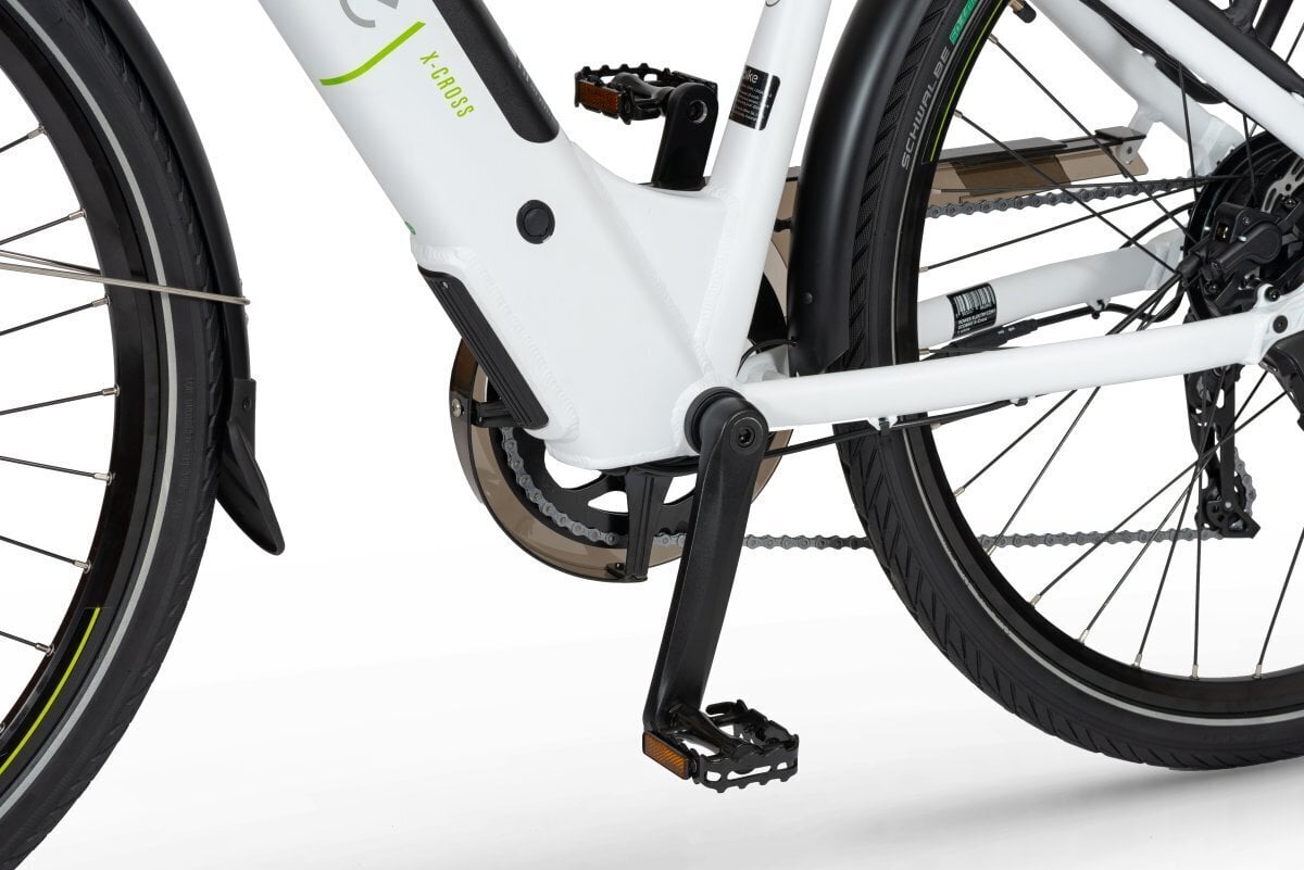 Elektrijalgratas Ecobike X-Cross 14,5 Ah Greenway, valge цена и информация | Elektrirattad | kaup24.ee