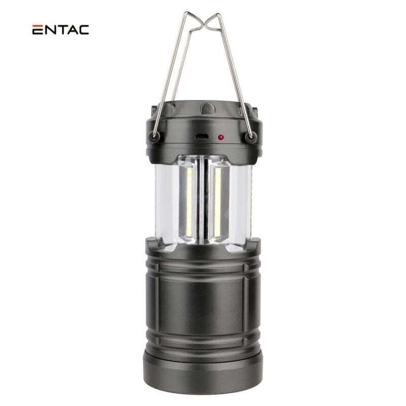 Laetav latern Entac 3W Camping Solar hind ja info | Valgustid ja lambid | kaup24.ee