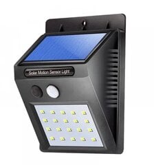Солнечная лампа с датчиком движения 30 smd led цена и информация | Уличное освещение | kaup24.ee
