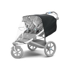 Дождевик для двухместных колясок Thule Urban Glide 2 цена и информация | Аксессуары для колясок | kaup24.ee