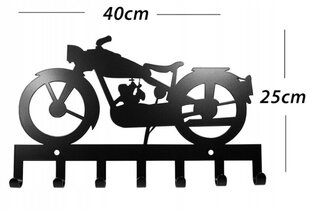 Вешалка для одежды и ключей Мотоцикл цена и информация | Вешалки для одежды | kaup24.ee