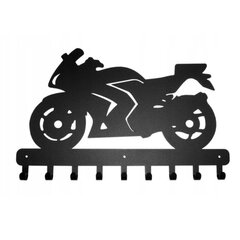 Вешалка для одежды и ключей Спортивный мотоцикл цена и информация | Вешалки для одежды | kaup24.ee