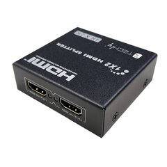 HDMI splitter Techly 1x2HDMI 4K*30Hz aktiivne цена и информация | Адаптеры и USB-hub | kaup24.ee