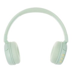 Laste kõrvaklapid BuddyPhones PopFun 3+ 85/94dB juhtmevabad, rohelised, kleebistega hind ja info | Kõrvaklapid | kaup24.ee