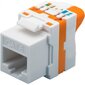 Ühendus Techly Cat6 KeyStone RJ45 pistikupesa UTP цена и информация | Kaablid ja juhtmed | kaup24.ee