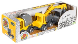 Ehitusautod, 3 tk hind ja info | Poiste mänguasjad | kaup24.ee