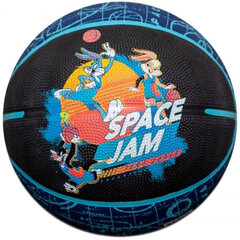 Korvpall Spalding Space Jam Court, suurus 6, must/sinine цена и информация | Баскетбольные мячи | kaup24.ee