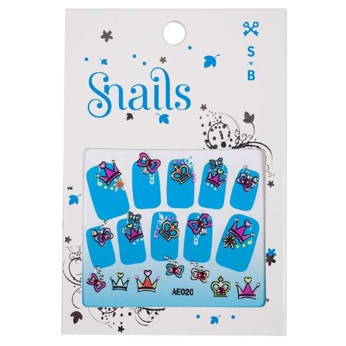 Snails Nail Art Perfect Princess Art.0200 hind ja info | Laste ja ema kosmeetika | kaup24.ee
