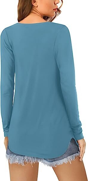 Naiste pluus, sinine hind ja info | Naiste pluusid, särgid | kaup24.ee