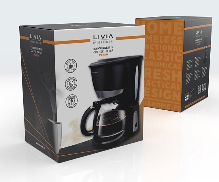 Livia PEKKO CM9001 hind ja info | Kohvimasinad | kaup24.ee