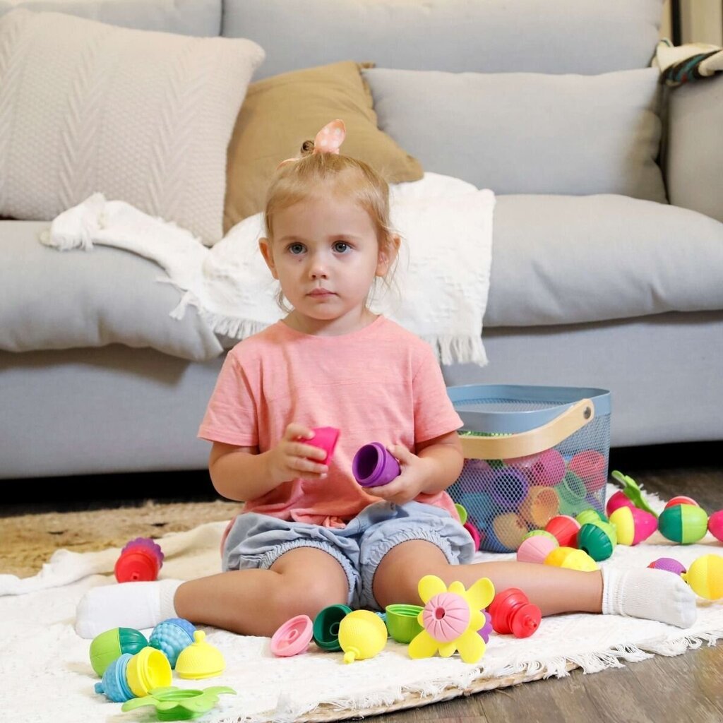 Klotside ja pallide komplekt Trefl Lalaboom 61080, 36 tükki цена и информация | Imikute mänguasjad | kaup24.ee