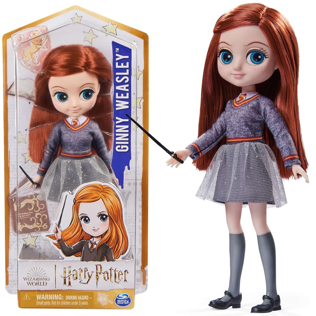 Nukk Harry Potteri Ginny Weasley koos pulgaga, 20 cm цена и информация | Tüdrukute mänguasjad | kaup24.ee