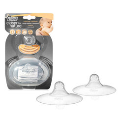 Tommee Tippee Art. 42301641 Closer To Nature  Силиконовые накладки на грудь цена и информация | Товары для кормления | kaup24.ee