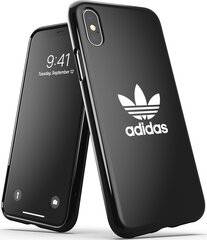 Ümbris Adidas skirtas Apple iPhone X / XS, juoda hind ja info | Telefoni kaaned, ümbrised | kaup24.ee