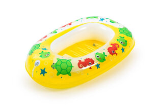 Надувная детская лодка Bestway 102 х 69 см, жёлтый цена и информация | Надувные и пляжные товары | kaup24.ee