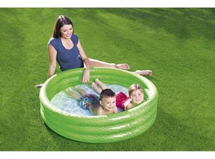 Детский надувной бассейн Bestway 122 х 25 см, зеленый цена и информация | Бассейны | kaup24.ee
