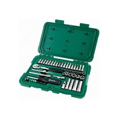 Padrunvõtmete komplekt Sata, 52-osa, 1/4" цена и информация | Механические инструменты | kaup24.ee