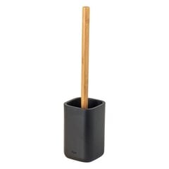 Линия box zense black :элегантный туалетный набор с бамбуковыми элементами чёрного цвета цена и информация | Аксессуары для ванной комнаты | kaup24.ee
