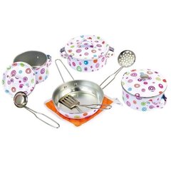 Bino Cooking Set laste köögitarvete komplekt hind ja info | Tüdrukute mänguasjad | kaup24.ee