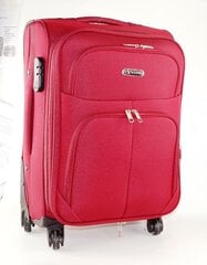 Маленький чемодан Vado 214 S бордовый цена и информация | Чемоданы, дорожные сумки | kaup24.ee