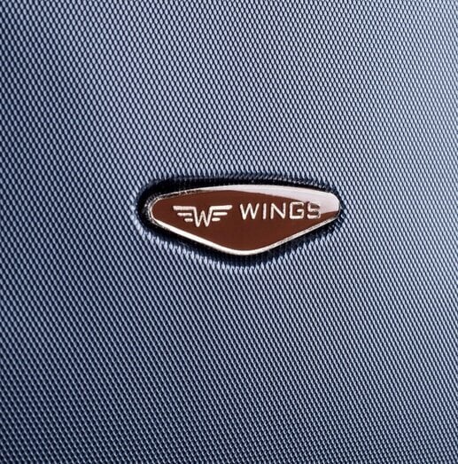 Väike valge kohver Wings BS402S + reisikosmeetikakohver hind ja info | Kohvrid, reisikotid | kaup24.ee