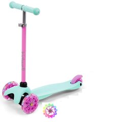 Kolmerattaline roller Kidwell Uno Mint, roheline/roosa цена и информация | Самокаты | kaup24.ee