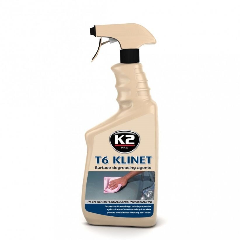 K2 T6 KLINET 770ml - pinna rasvaeemaldaja hind ja info | Autokeemia | kaup24.ee