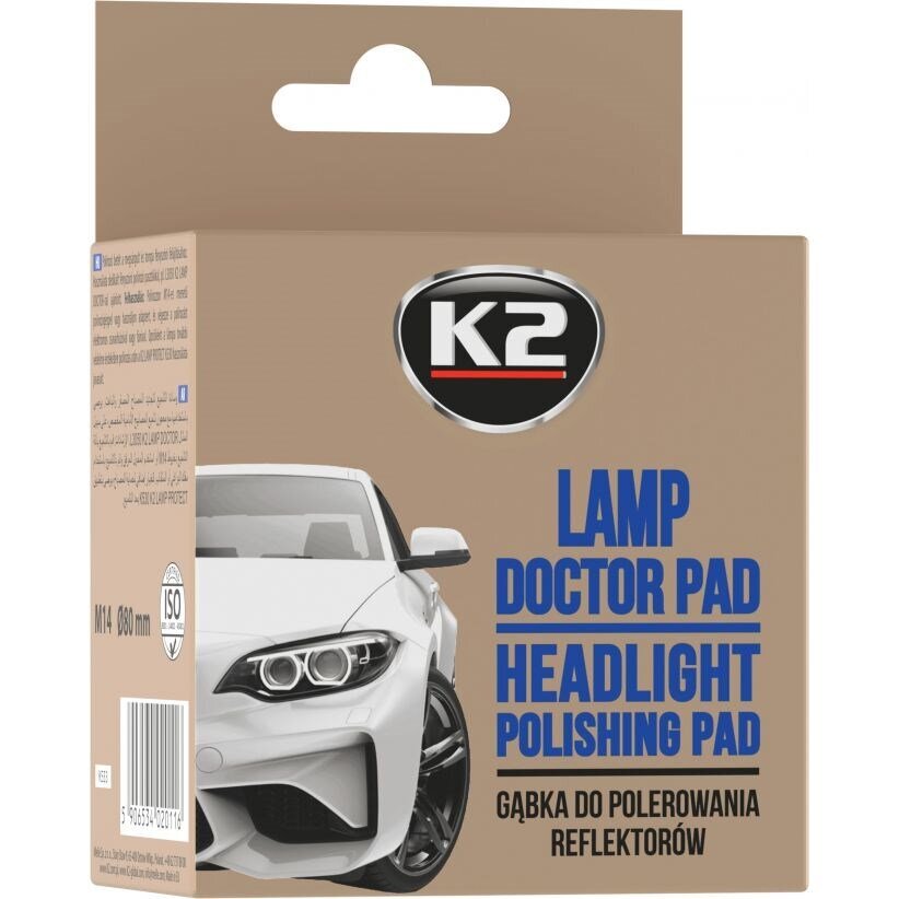 K2 LAMP DOCTOR PAD - lambi poleerimiskäsn hind ja info | Autokeemia | kaup24.ee