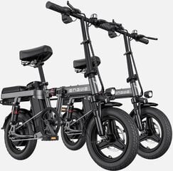 Электровелосипед Engwe T14, серый, 250Вт, 10Ач 2 шт. цена и информация | Электровелосипеды | kaup24.ee