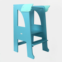 Обучающая башня Монтессори, зелёная цена и информация | Детские столы и стулья | kaup24.ee