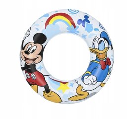 Laste täispuhutav ujumisrõngas Mickey Wheel цена и информация | Надувные и пляжные товары | kaup24.ee