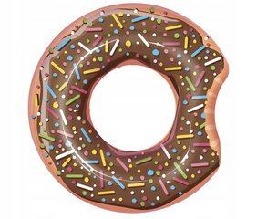 Täispuhutav rõngas Donut Bestway Donut, 107cm, pruun/roosa цена и информация | Надувные и пляжные товары | kaup24.ee