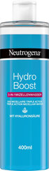 Mitsellaarvesi Neutrogena Hydro Boost 3in1 Micellar Water, 400 ml hind ja info | Näopuhastusvahendid | kaup24.ee