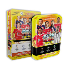 Topps jalkakaardid Champions League Match Attax 2022/23 - Booster Tin #2 Present Pro hind ja info | Hobikaardid | kaup24.ee