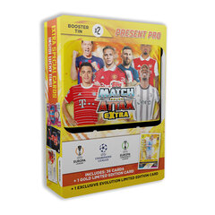 Topps jalkakaardid Champions League Match Attax 2022/23 - Booster Tin #2 Present Pro hind ja info | Hobikaardid | kaup24.ee