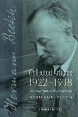 Collected Articles, 1922-1938: Including Posthumous Publications hind ja info | Usukirjandus, religioossed raamatud | kaup24.ee