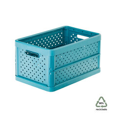 Kokkupandav kast "Organizer" mahuga 11,3 l, sinine hind ja info | Hoiukastid ja -korvid | kaup24.ee