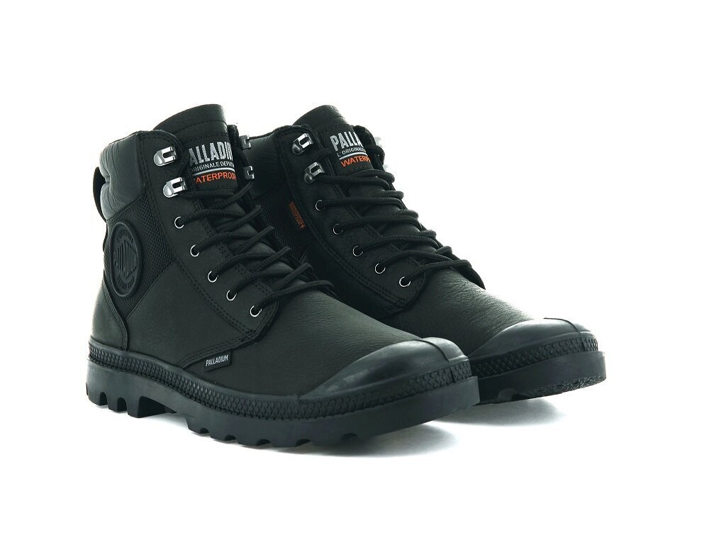 Naiste saapad Palladium Pampa Shield WP+, must hind ja info | Naiste saapad | kaup24.ee