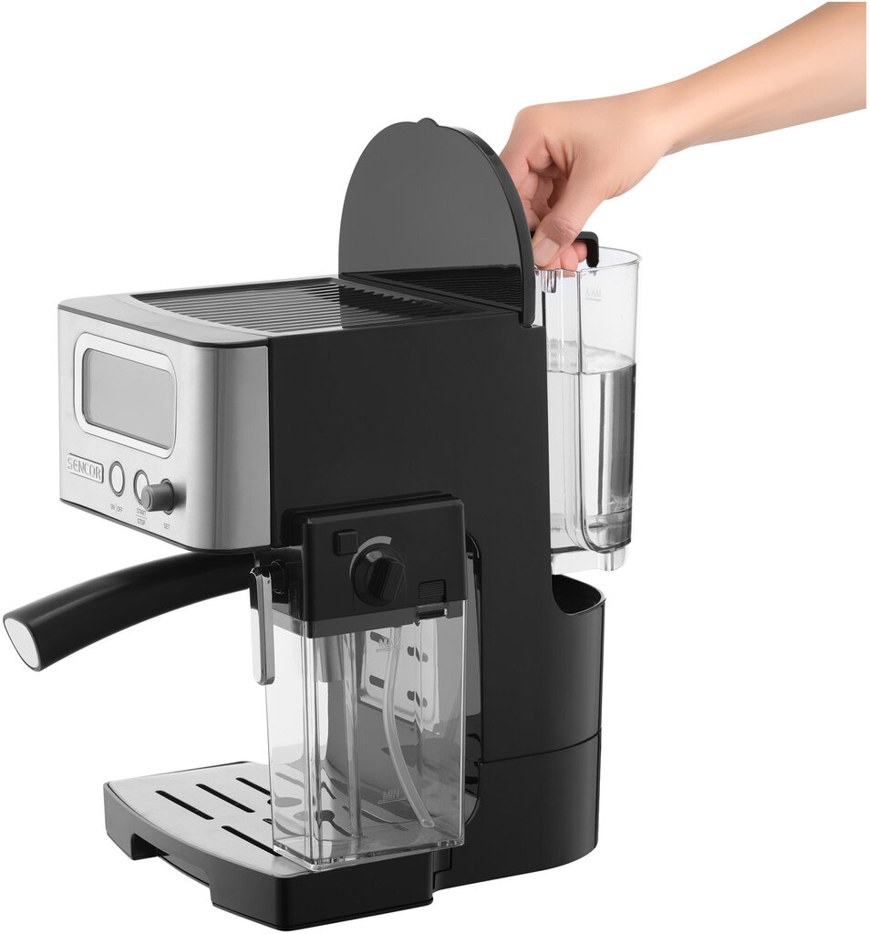 Sencor SES 4090SS poolautomaatne espressomasin hind ja info | Kohvimasinad | kaup24.ee