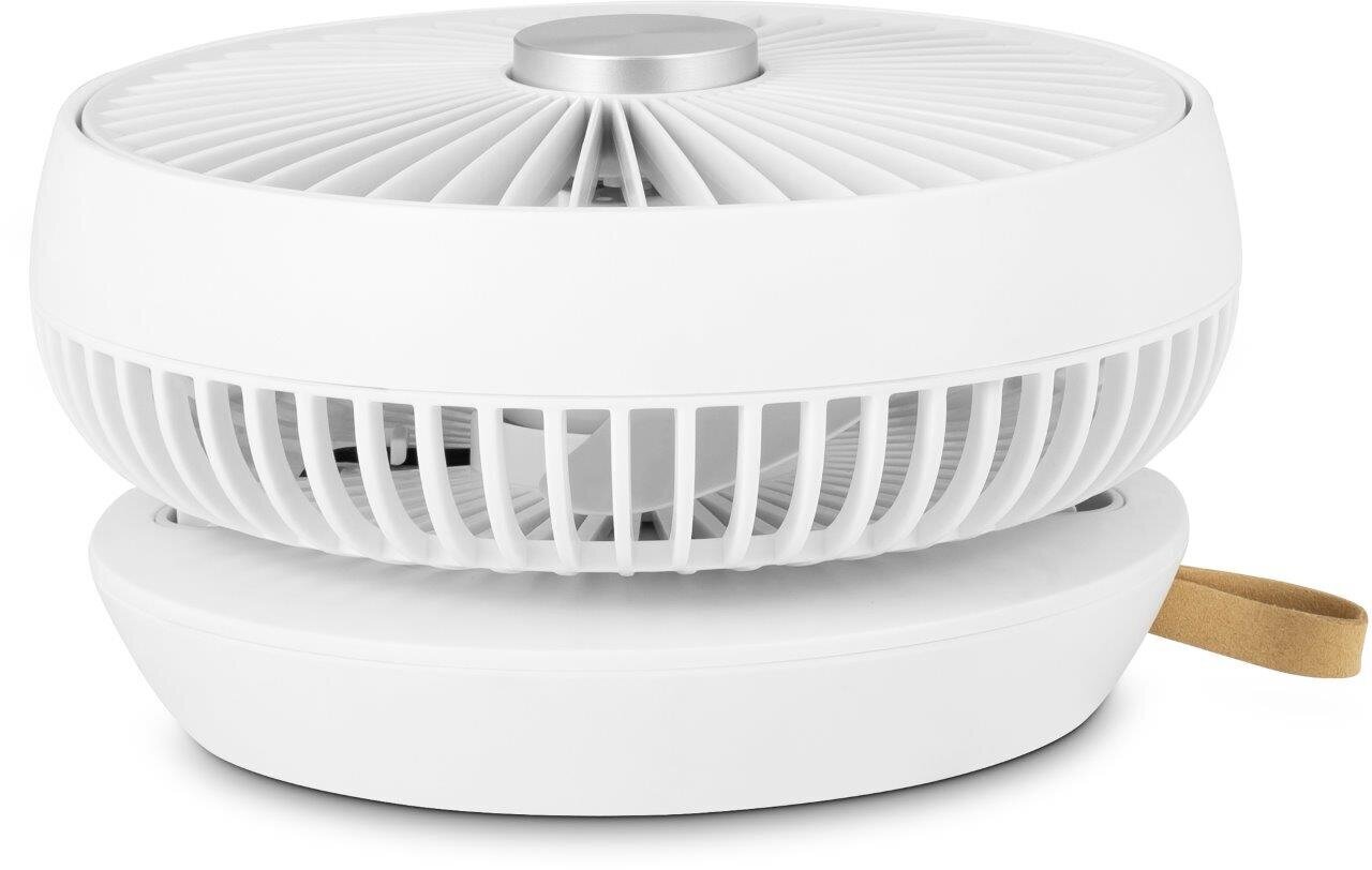 Juhtmeta ventilaator Sencor SFE 0773WH AKU, 14,4 cm, 4000 mAh hind ja info | Ventilaatorid | kaup24.ee