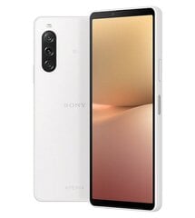 Sony Xperia 10 V 5G 6/128GB XQDC54C0W.EUK White hind ja info | Sony Mobiiltelefonid ja aksessuaarid | kaup24.ee