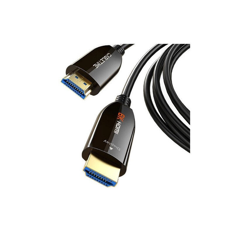 HDMI kaabel – HDMI, AOC, 8K, 60 Hz, 10 m, 48 Gbps, 2.1 ver цена и информация | Kaablid ja juhtmed | kaup24.ee