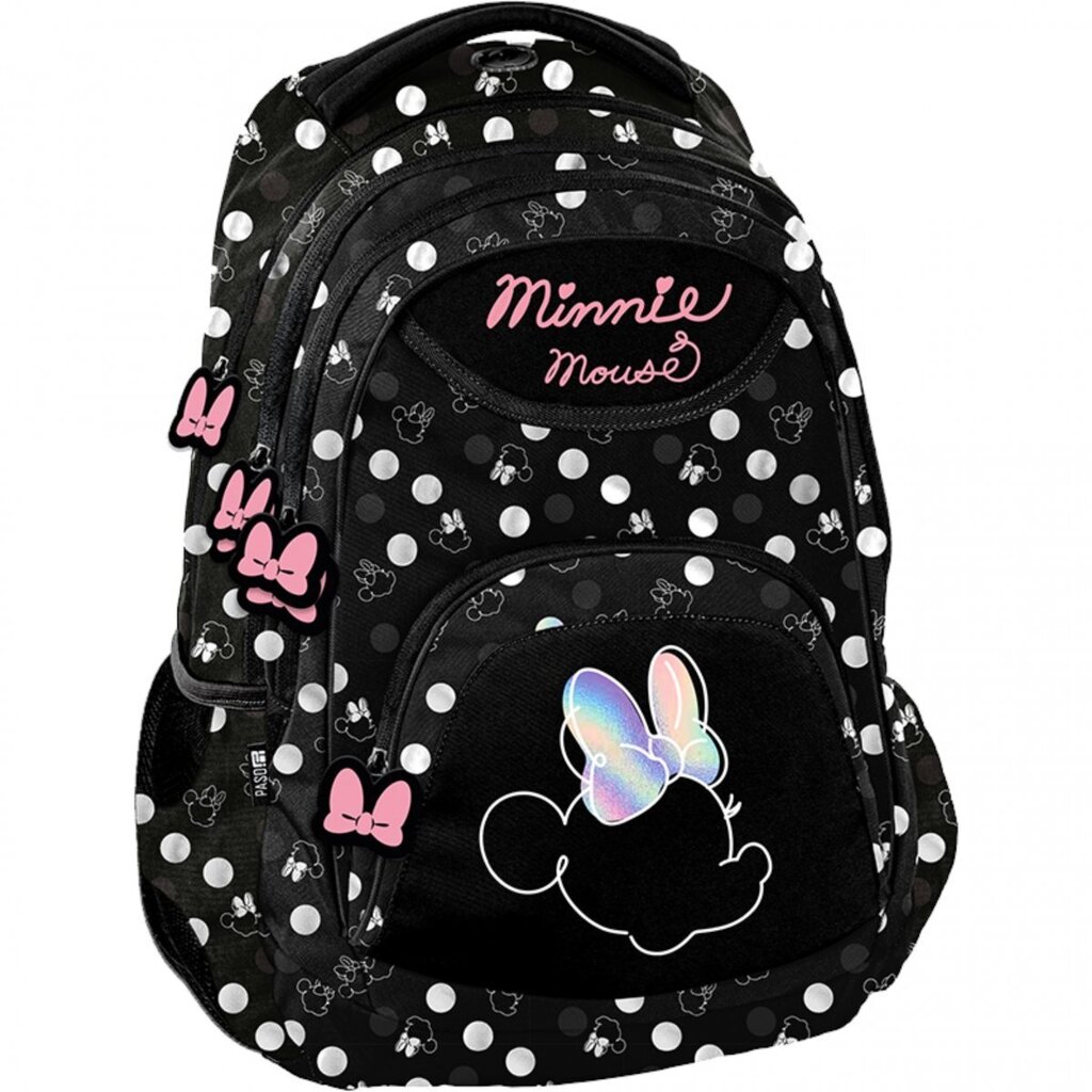 3-osaline komplekt: koolikott Minnie Mouse + pinal + sussikott hind ja info | Koolikotid, sussikotid | kaup24.ee