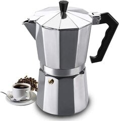 Kohvimasin, 12 tassi kohvi, 600 ml, alumiiniumist hind ja info | Kohvikannud, teekannud | kaup24.ee