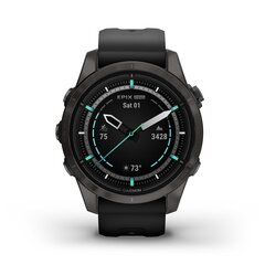 Garmin epix Pro Gen 2 Sapphire Carbon Gray DLC Titanium/Black hind ja info | Nutikellad (smartwatch) | kaup24.ee